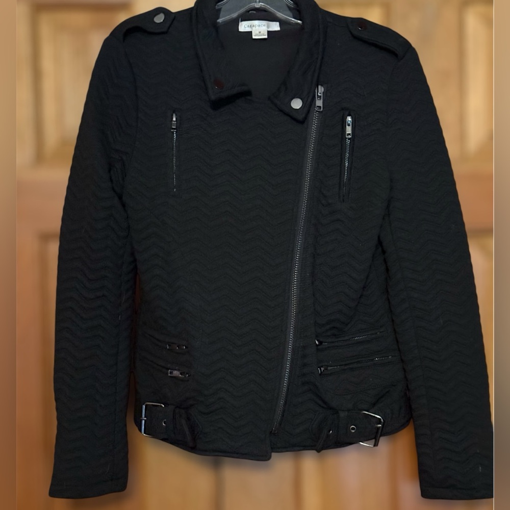 Carapace Black Waist Jacket